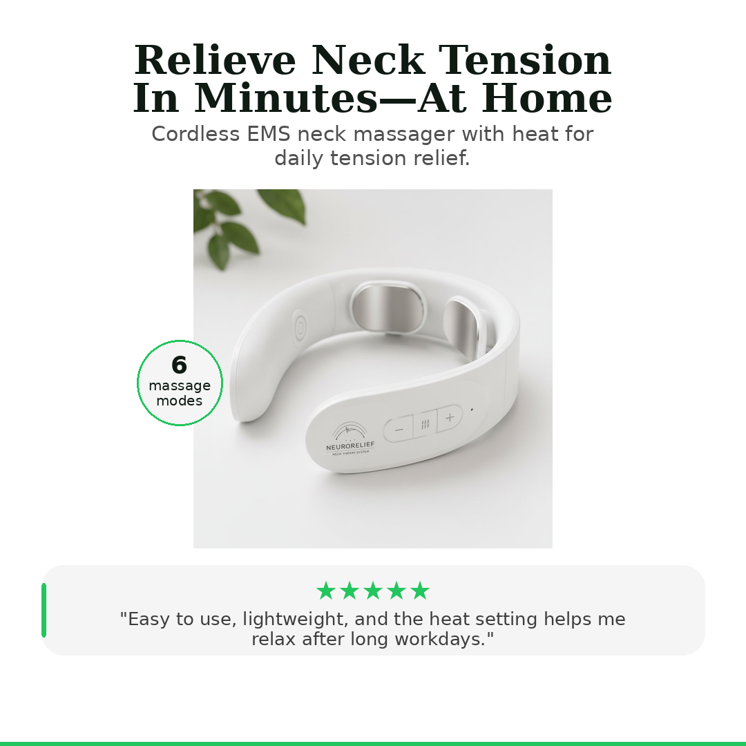 Relieve Neck Tension In Minutes